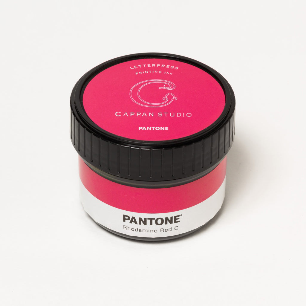 lettepress(活版印刷用) インキ 100cc PANTONE® Rhodamine Red C