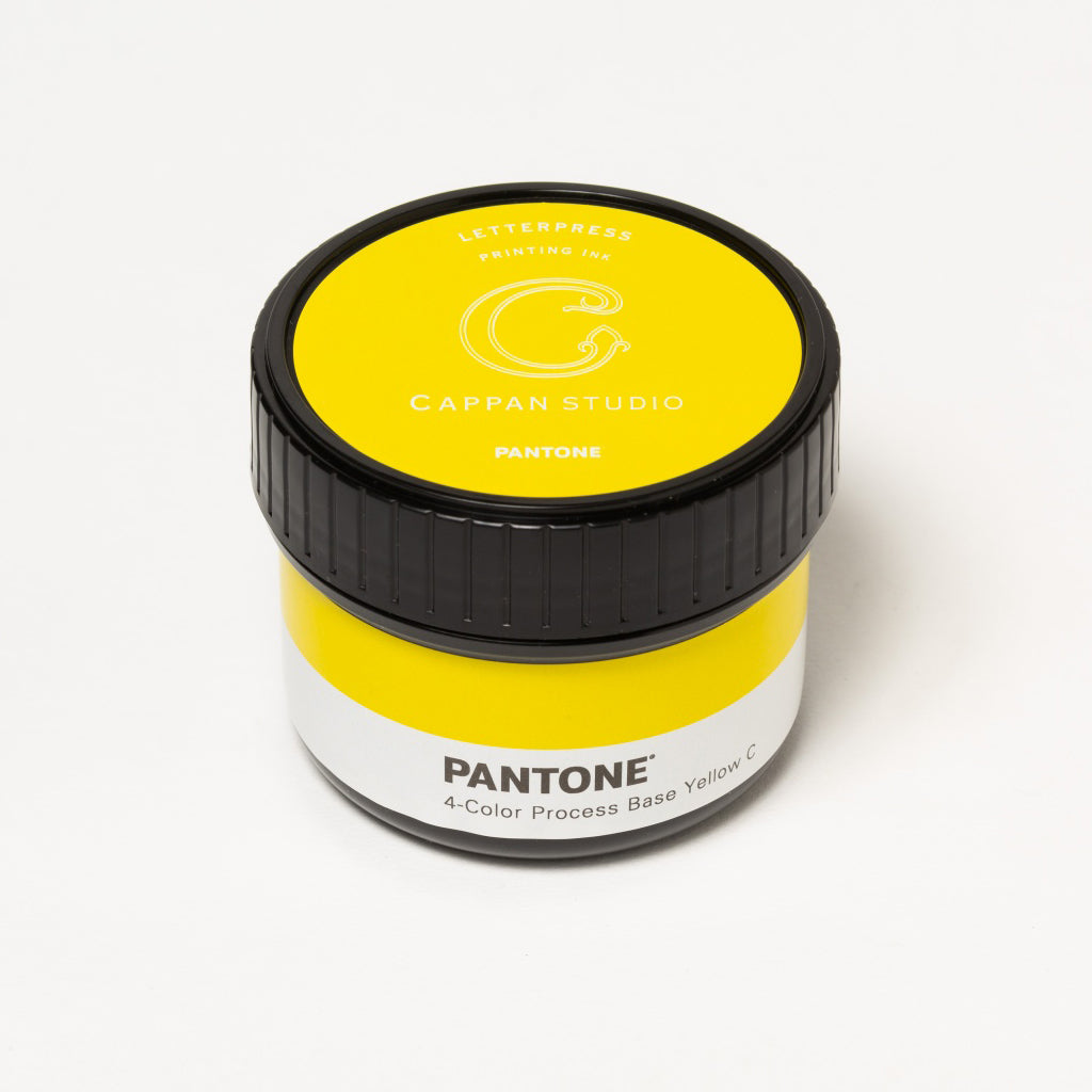lettepress(活版印刷用) インキ 100cc PANTONE® 4-Color Process Base Yellow