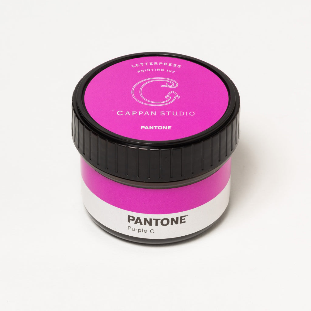 lettepress(活版印刷用) インキ 100cc PANTONE® Purple C