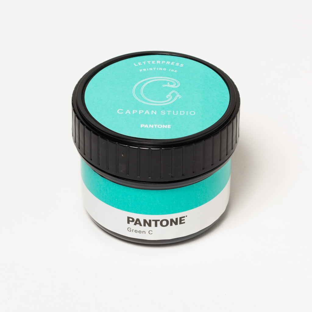 lettepress(活版印刷用) インキ 100cc PANTONE® Green C