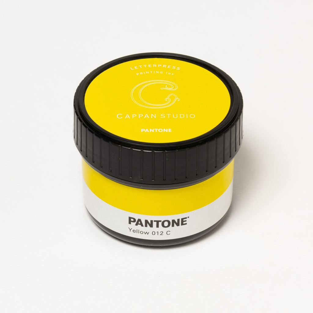 lettepress（活版印刷用） インキ 100cc　PANTONE®　Yellow 012Ｃ