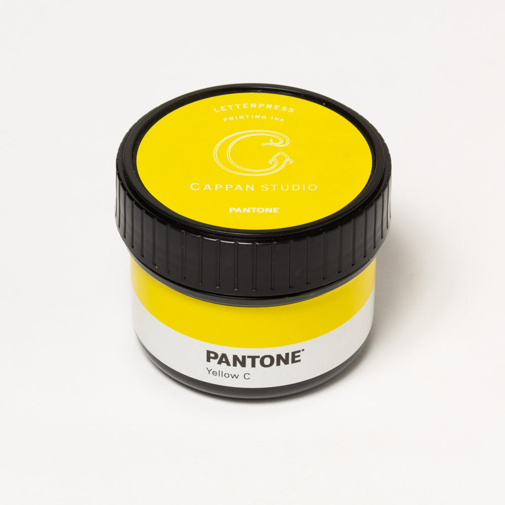 lettepress(活版印刷用) インキ 100cc PANTONE® Yellow C