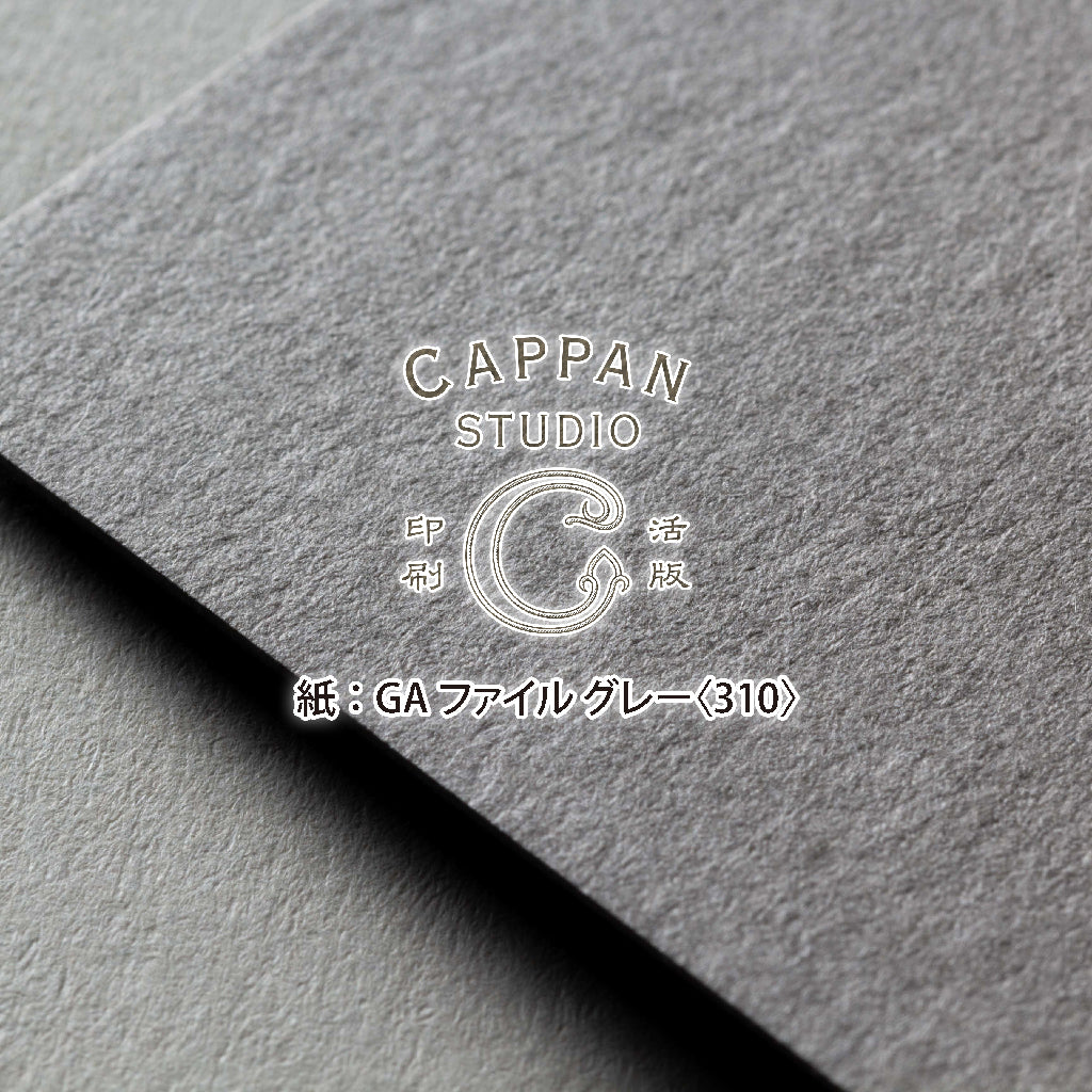 GAファイル グレー 四六判:310kg【無地】