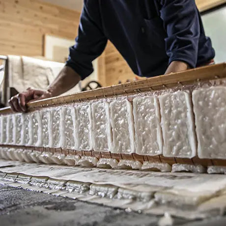 石州和紙 耳付き名刺用和紙サンプル(島根県浜田市三隅町)